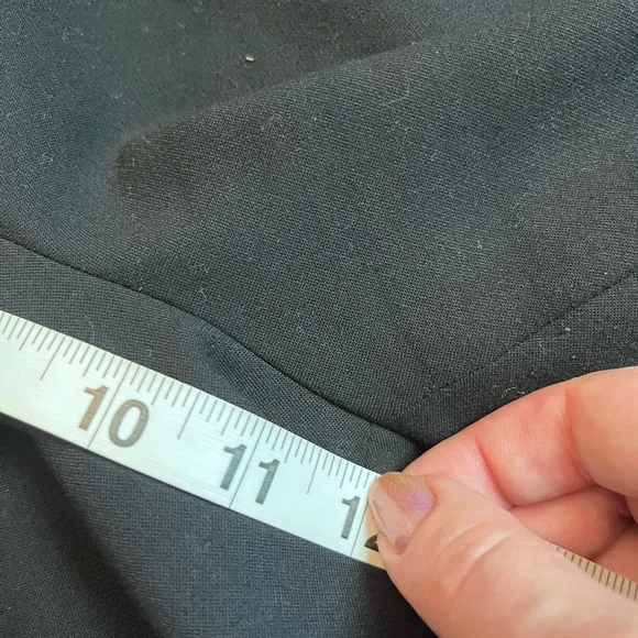 J.Crew Sydney Wide Leg Four Way Stretch Cropped Pants Black Size 12 - Picture 6 of 7